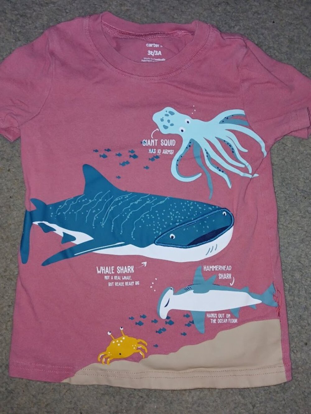 Shark- Squid Tee